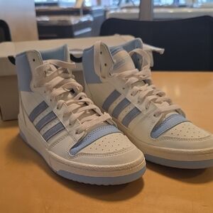 adidas Kids Sneakers - White and Blue